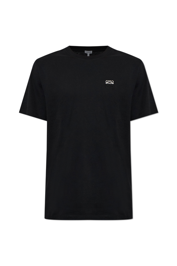 Embroidered logo T-shirt od Loewe