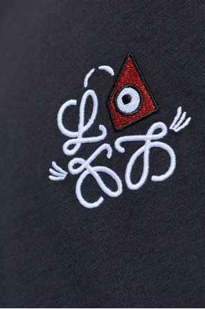 Loewe Camiseta con logo bordado