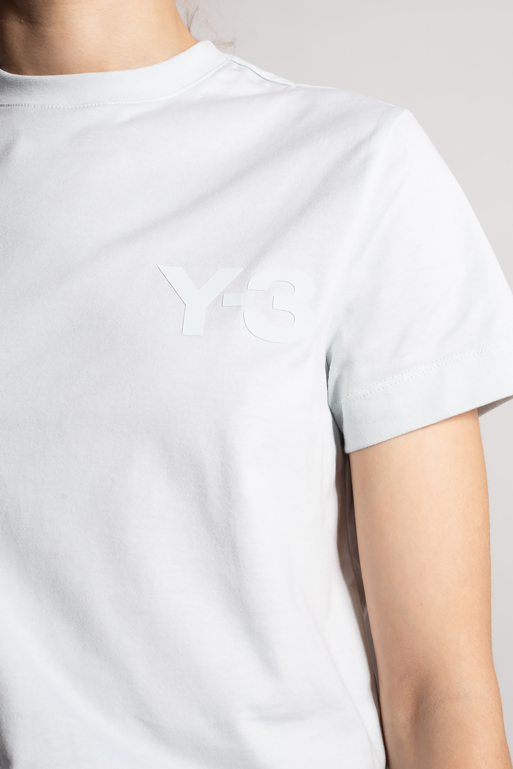 y3 white t shirt