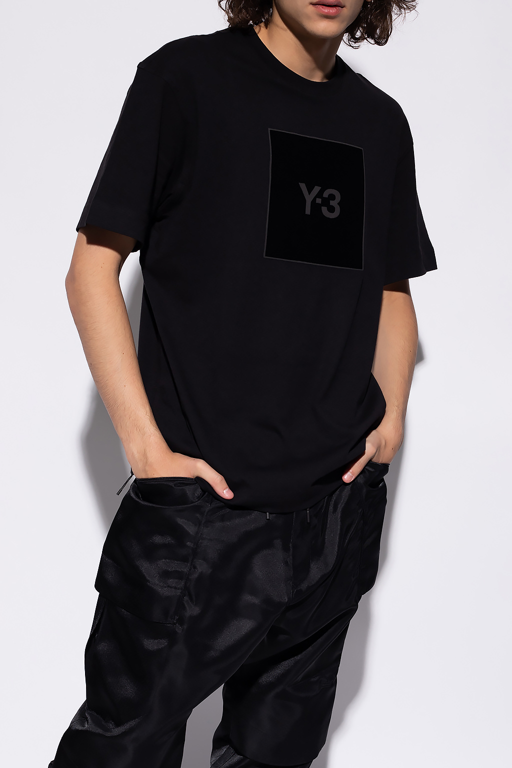 Y-3 Yohji Yamamoto Plus Loose Fit Basic T-shirt with REEL Cotton