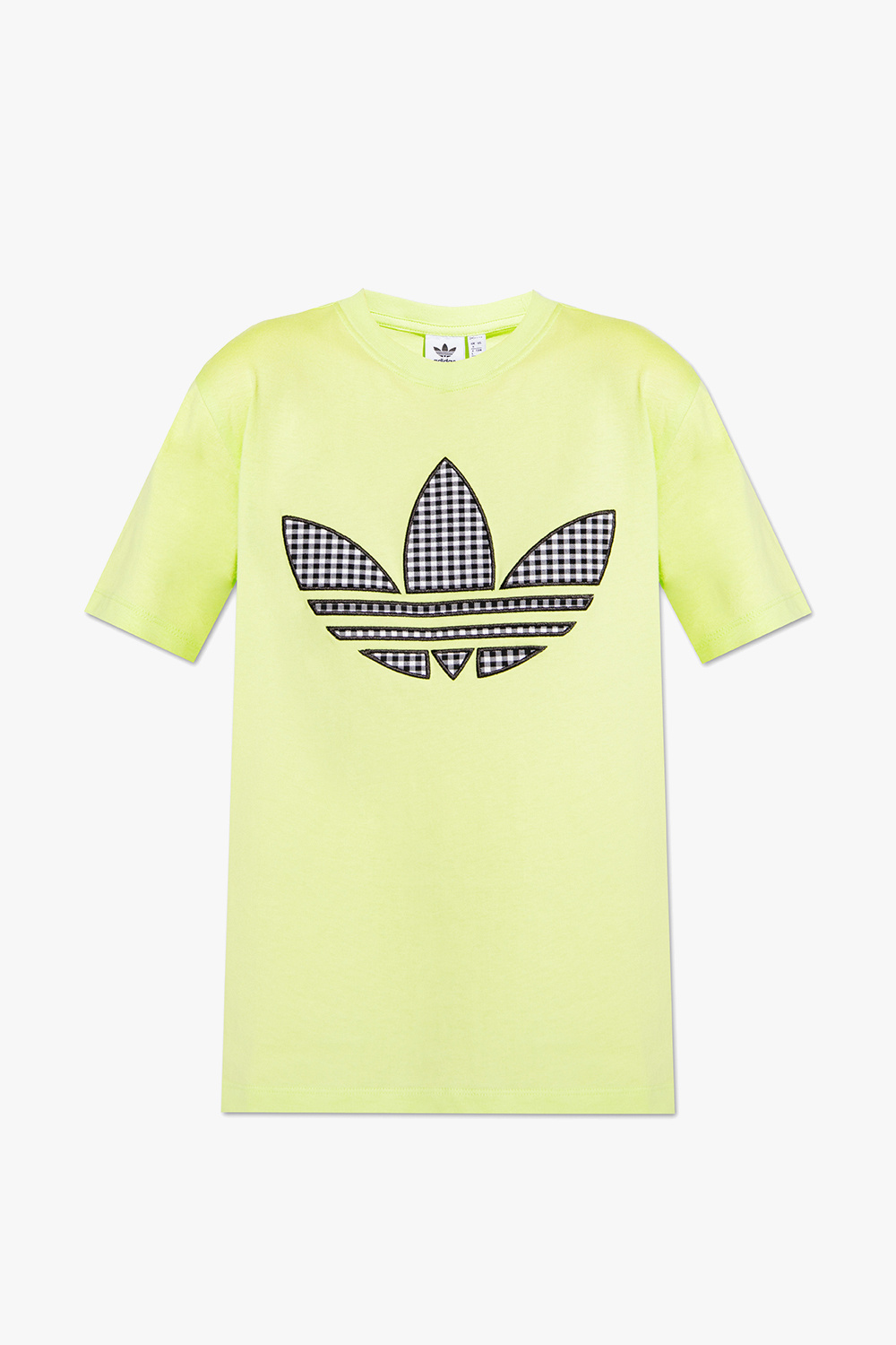 T-shirt with patterned logo ADIDAS Originals - Vitkac Italy