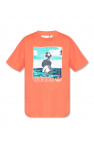 ADIDAS Originals ORANGE Printed T-shirt