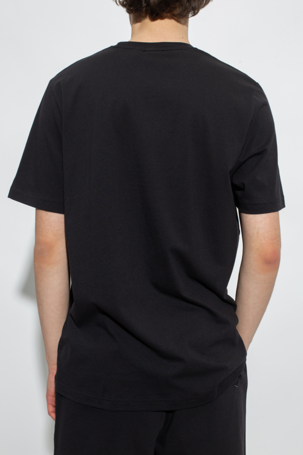 Black T-shirt with logo ADIDAS Originals - Vitkac Germany