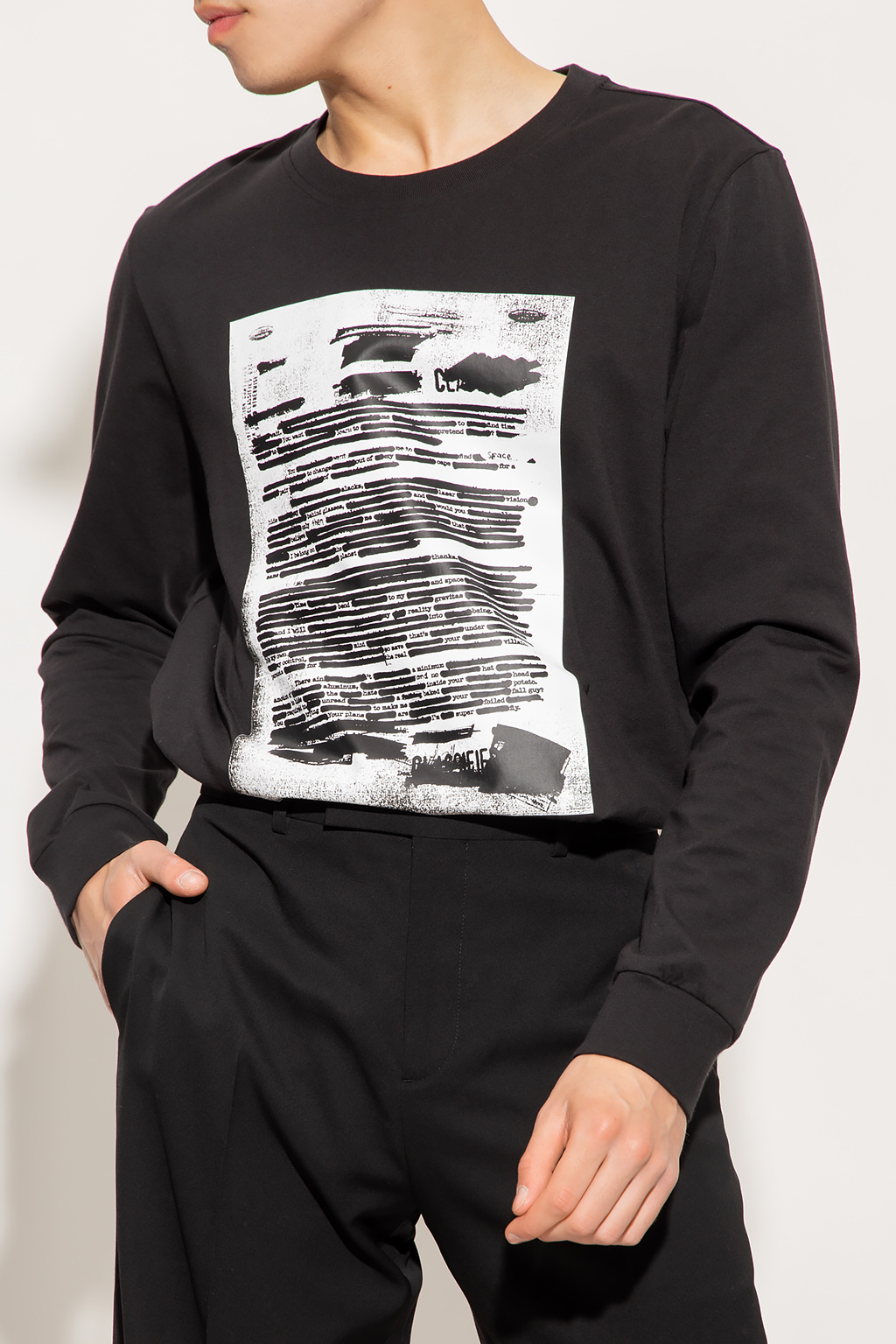 adidas cropped Originals Long-sleeved T-shirt