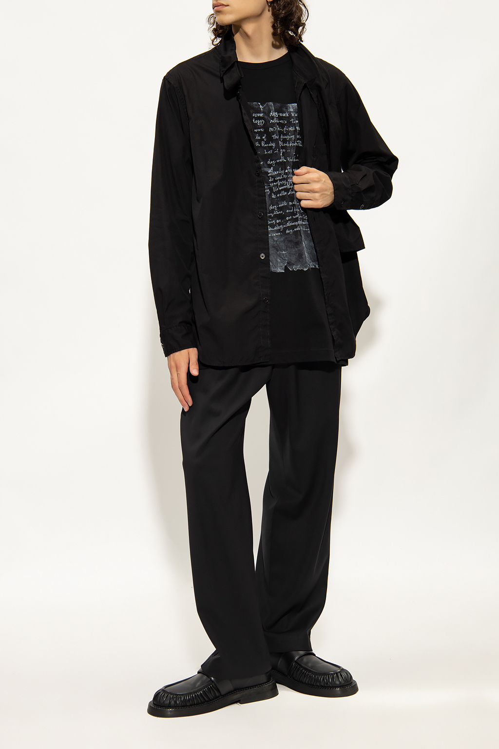 Yohji Yamamoto Long-sleeved T-shirt