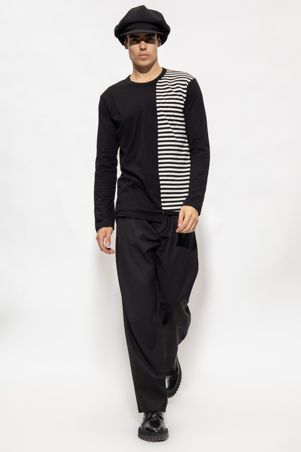 Yohji Yamamoto Striped T-shirt