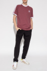 ADIDAS Originals BURGUNDY T-shirt with logo