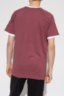 ADIDAS Originals BURGUNDY T-shirt with logo