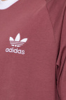 ADIDAS Originals BURGUNDY T-shirt with logo