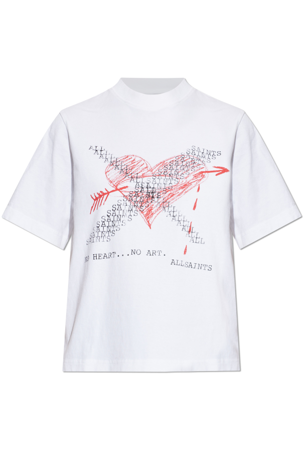 T-shirt ‘Heartache’ od AllSaints