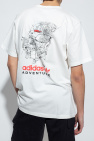 ADIDAS Originals WHITE Printed T-shirt