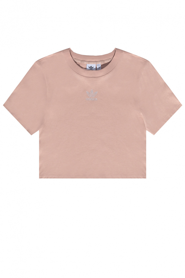 ADIDAS Originals Cropped T-shirt with logo