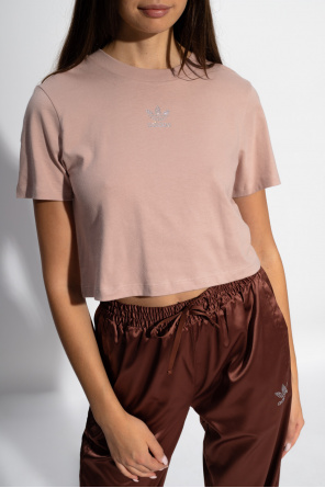 ADIDAS Originals Cropped T-shirt with logo