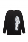 Comme Des Gar ons Play v-neck heart embroidered sweater