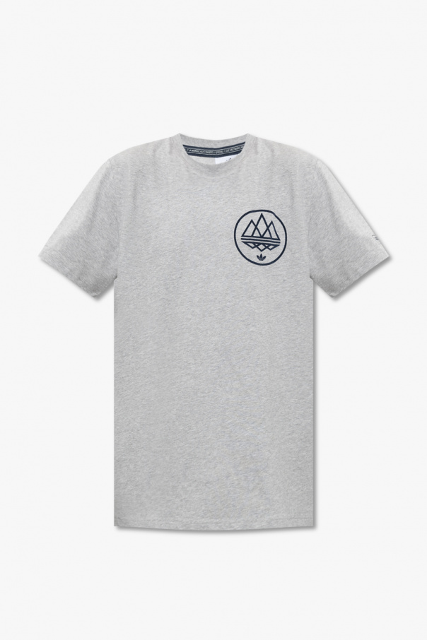 ADIDAS Originals ‘Mod Trefoil’ T-shirt with logo