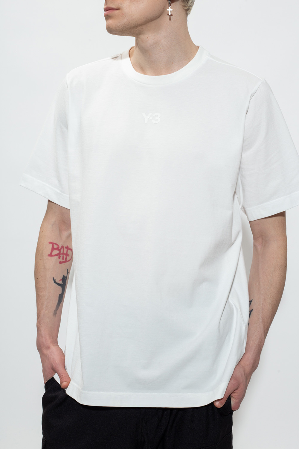 yohji yamamoto logo tee