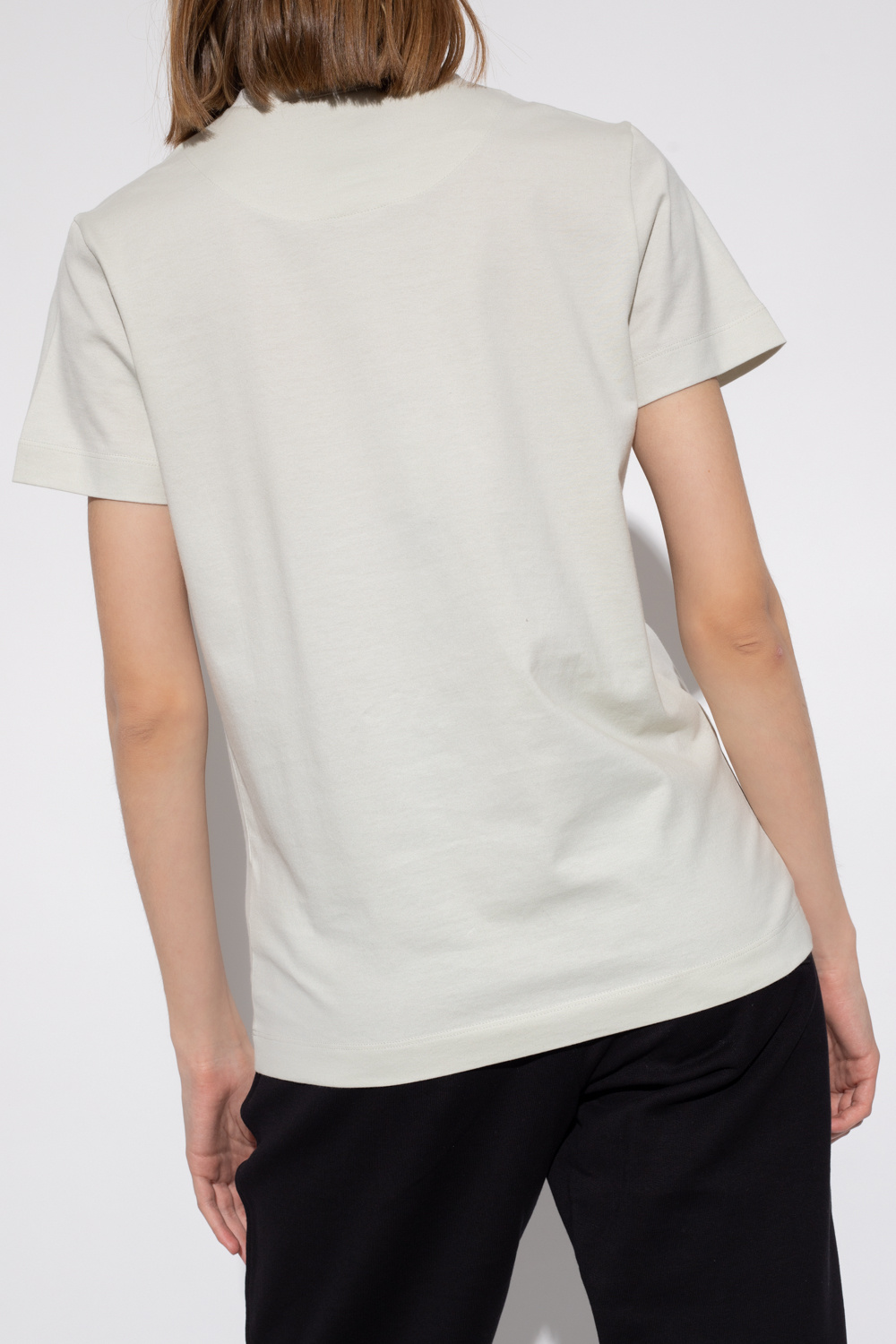 Y-3 Yohji Yamamoto Abercrombie & Fitch T-shirt met logoprint op de achterkant in lichtblauw