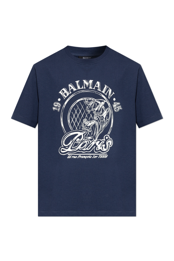 T-shirt with print od Balmain