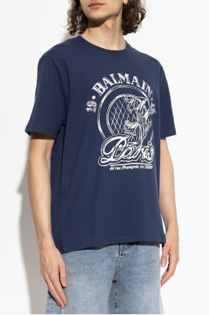 Balmain T-Shirt mit Aufdruck