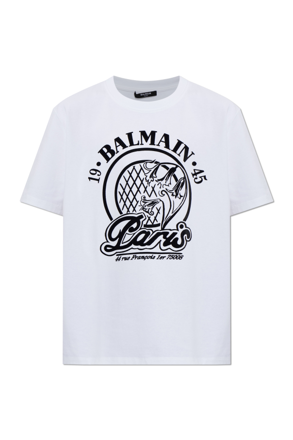 T-shirt with logo od Balmain