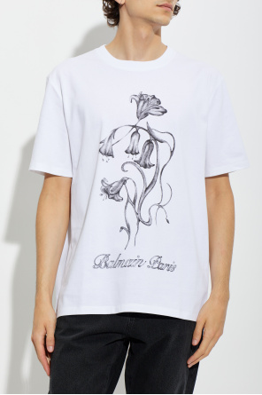 Balmain T-Shirt mit Print