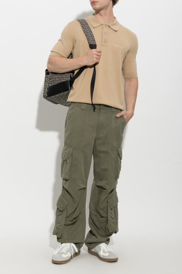 Balmain Polo z wyszytym logo