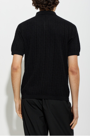 Balmain Polo cu monogramă