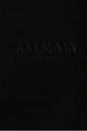 Balmain Polo z wyszytym logo