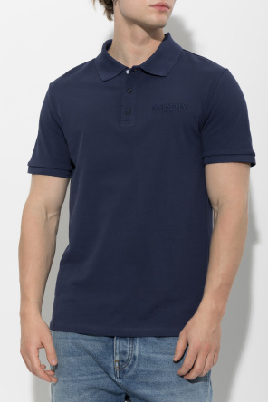 Balmain Polo z wyszytym logo