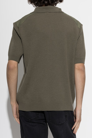 Balmain Wełniany sweter z kieszenią