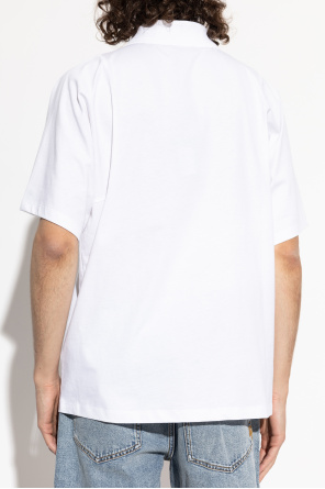 Balmain Polo shirt with printed logo