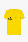 ADIDAS by Stella McCartney YELLOW T-shirt with logo