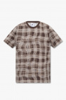 ADIDAS Originals BROWN T-shirt with logo