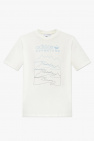 ADIDAS Originals WHITE Printed T-shirt