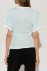 ADIDAS Originals light blue T-shirt with laces
