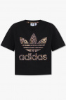 ADIDAS Originals BLACK T-shirt with logo