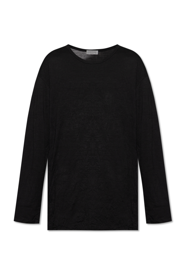 T-shirt with a crinkled effect, zdjęcie 1 T-shirt with a crinkled effect od Yohji Yamamoto