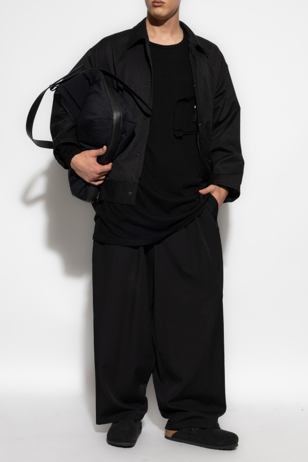 Yohji Yamamoto T-Shirt mit Tasche