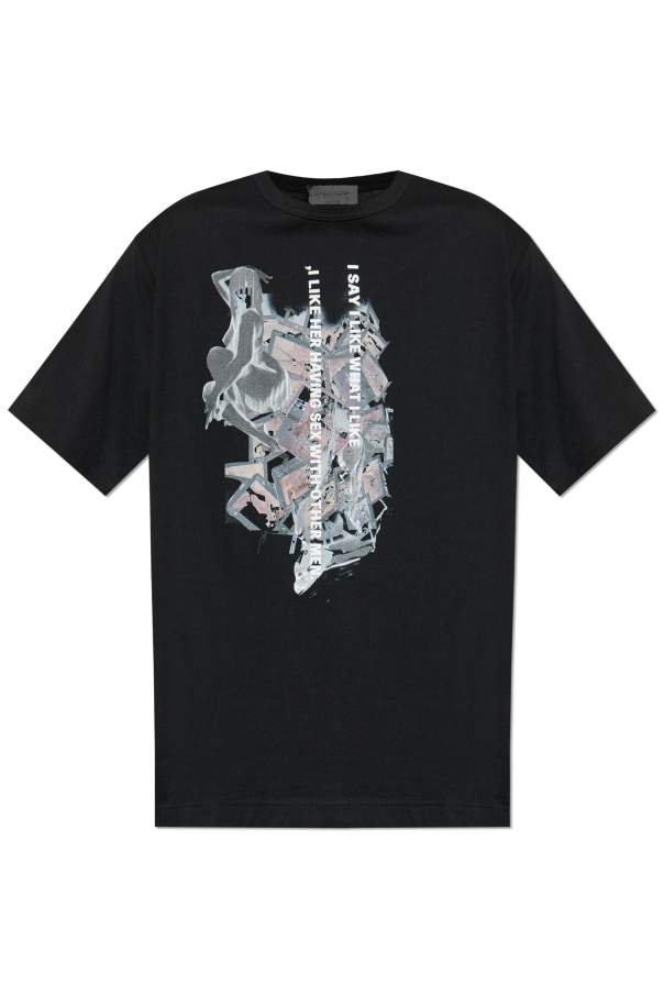 T-shirt with print od Yohji Yamamoto