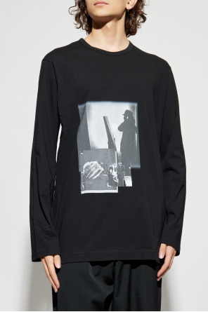 Yohji Yamamoto Camiseta de manga larga