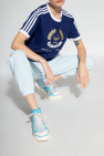 ADIDAS Originals NAVY BLUE T-shirt with logo