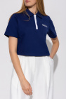 ADIDAS Originals NAVY BLUE Polo shirt with logo