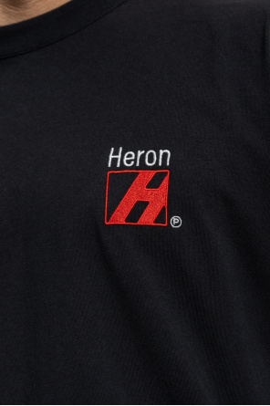 Heron Preston Kiton drawstring zip-up hoodie Grey