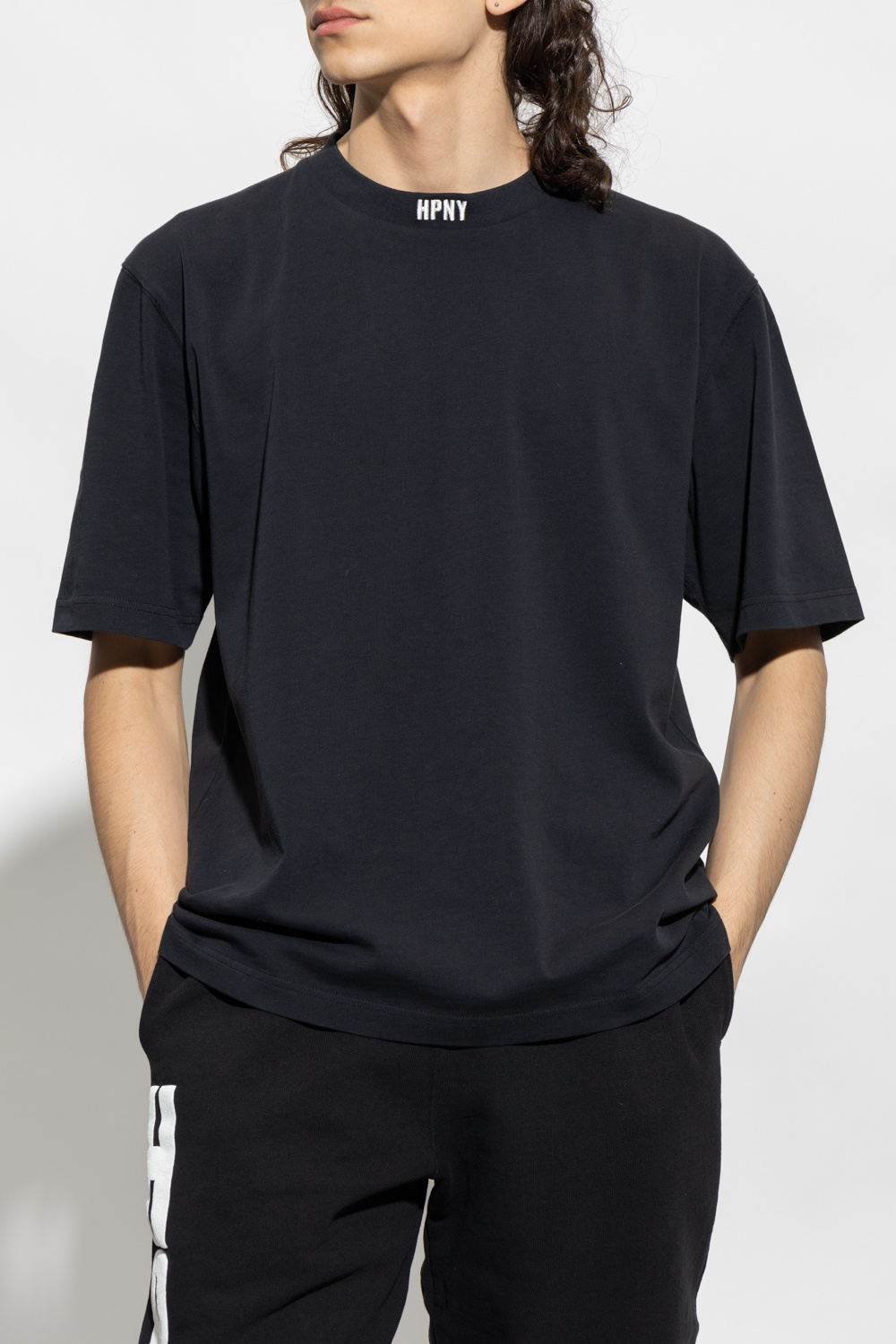 Heron Preston x Emilio Pucci T-shirt PATTERNED mit Logo Grau
