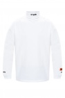Heron Preston WHITE Branded roll neck top
