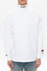 Heron Preston WHITE Branded roll neck top