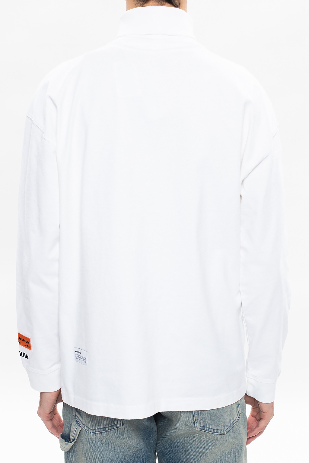 Heron Preston Branded roll neck top