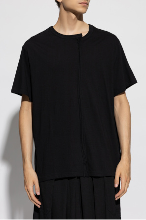 Yohji Yamamoto Asymetryczny t-shirt