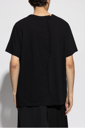 Yohji Yamamoto Asymetryczny t-shirt