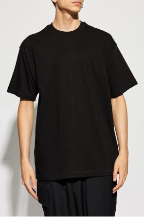 Yohji Yamamoto T-shirt z okrągłym dekoltem